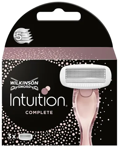 Wilkinson, Intuition Complete, zapasowe ostrza do maszynki do golenia dla kobiet, 3 szt.