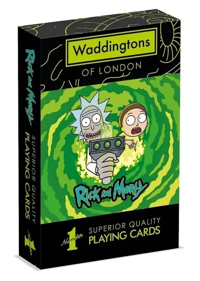 Winning Moves, Rick i Morty, talia kart