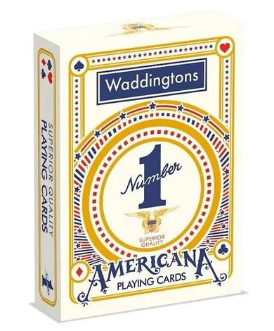 Winning Moves, Waddington's, Americana, karty do gry