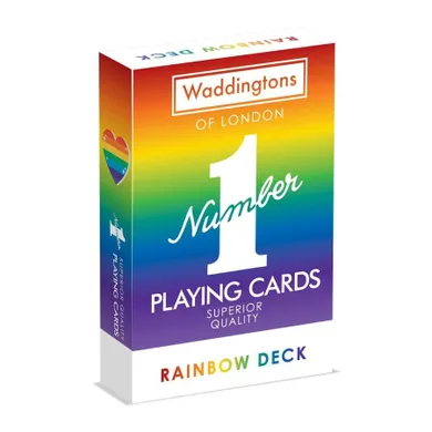 Winning Moves, Waddingtons No1., Rainbow, karty do gry