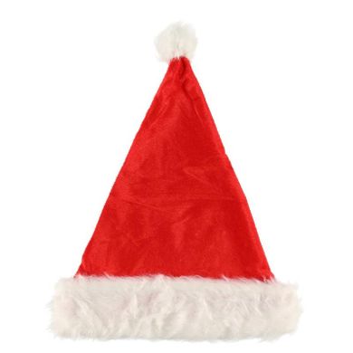 Winteria, czapka świętego mikołaja z futerkiem