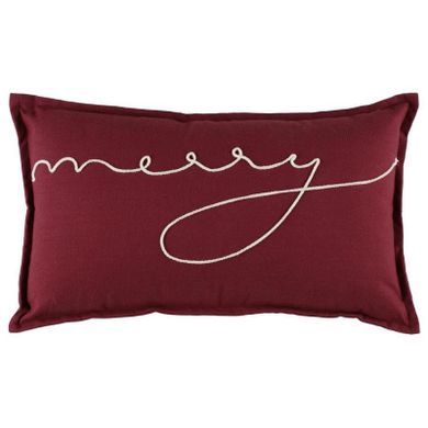 Winteria, poduszka dekoracyjna ze świątecznym napisem, 30-50 cm