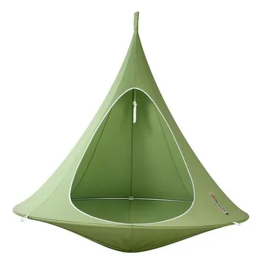 Wiszący kokon, namiot, zielony, 180-150 cm