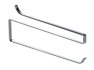 Wiszący uchwyt na ręcznik papierowy, stalowy, chromowany