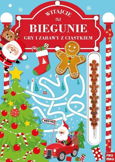 Witajcie na biegunie, gry i zabawy z ciastkiem