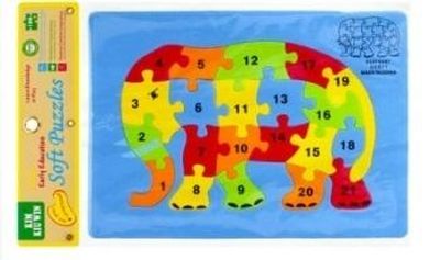 W&K, Słoń, puzzle piankowe