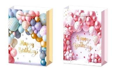 W&K, torebka prezentowa, Birthday, XL, 1 szt.