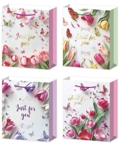 W&K, torebka prezentowa, For You, L, 1 szt.