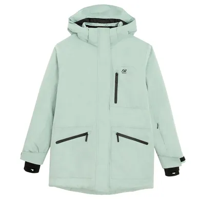 Wodoszczelna kurtka narciarska unisex oversize z kapturem NOWEAR