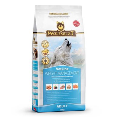 Wolfsblut, Vetline, Weight Management, sucha karma dla psa, 12kg