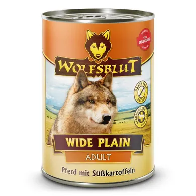 Wolfsblut, Wide Plain, Adult, sucha karma dla psa, horse/sweet potato, 395g