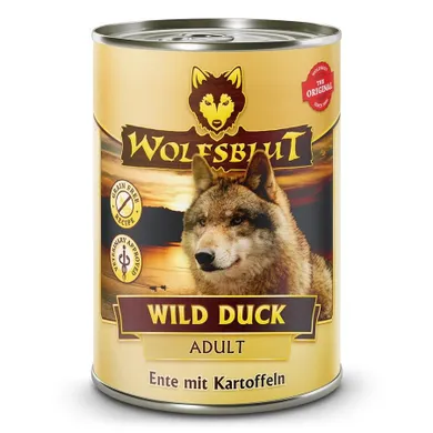 Wolfsblut, Wild Duck, Adult, sucha karma dla psa, duck with potato, 395g