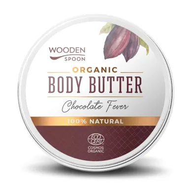 Wooden Spoon, Organic Body Butter, organiczne masło do ciała Chocolate Fever, 100 ml