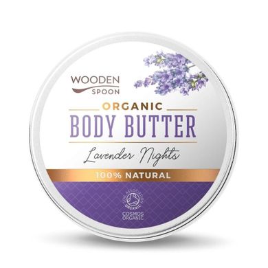 Wooden Spoon, Organic Body Butter, organiczne, masło do ciała, Lavender Night, 100 ml