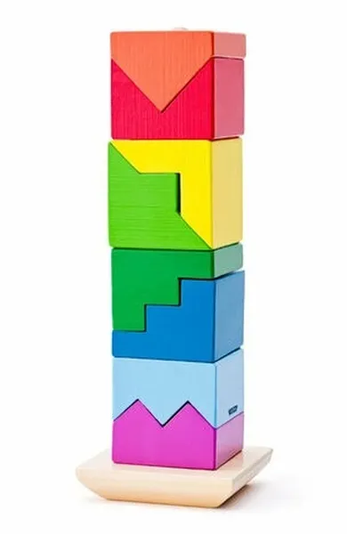 Woody, wieża, drewniana układanka