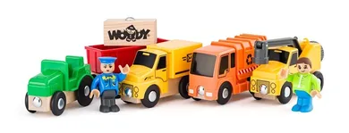 Woodyland, pojazdy użytkowe z figurkami