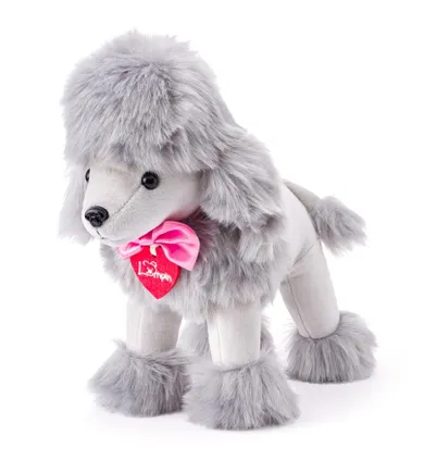 Woodyland, Pudel Lily, maskotka, szary, 25 cm