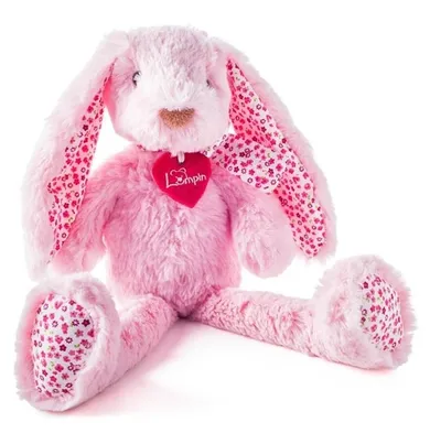 Woodyland, Zając Stella, maskotka, różowy, 38 cm