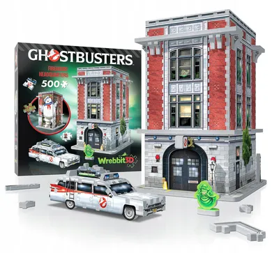 Wrebbit, Ghostbusters Firehouse, puzzle 3D, 500 elementów