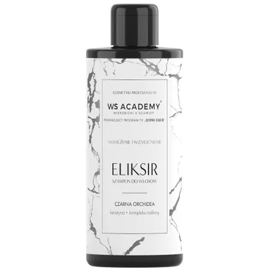 WS Academy, Eliksir, szampon do włosów, Czarna Orchidea, 250 ml