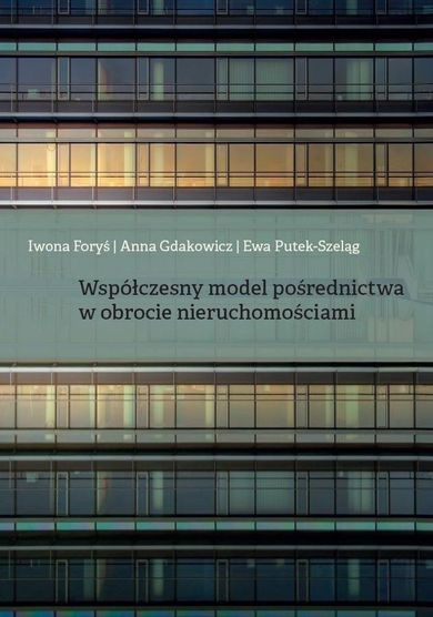 Współczesny model pośrednictwa w obrocie nieruchomościami