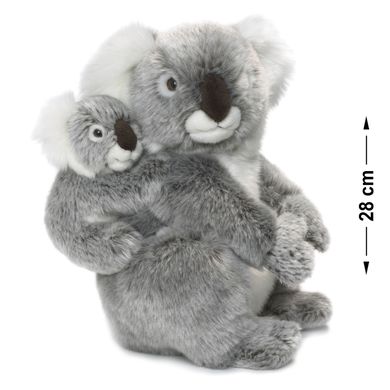 WWF, Koala z dzieckiem, maskotka, 28 cm