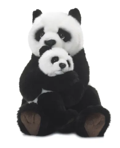 WWF, Panda, mama z dzieckiem, maskotka