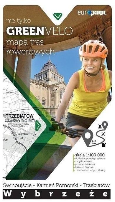 Wybrzeże zachodnie. Mapa tras rowerowych