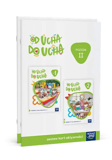 Wychowanie przedszkolne OD UCHA DO UCHA 4-latki Poziom 2. Zestaw kart aktywności