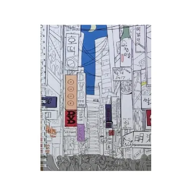 Wydawnictwo Azjatyckie Języki, kołozeszyt A5, Japonia, 50 kartek, kropki