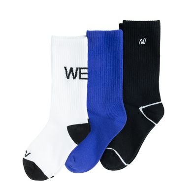 Wysokie skarpetki 3-pack NOWEAR