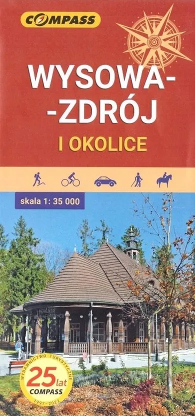 Wysowa-Zdrój i okolice. Mapa turystyczna 1:35 000