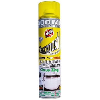 Xanto, Zazzoosh! pianka do czyszczenia łazienek, cytryna, 500 ml