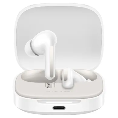 Xiaomi, Redmi Buds 6, słuchawki bezprzewodowe, Bluetooth 5.4, biały