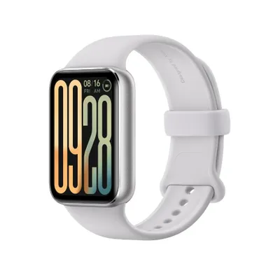 Xiaomi, Smart Band 9 Pro, inteligentna opaska sportowa, srebrny, Bluetooth 5.4, 350mAh, 1.74", 5 ATM, akcelerometr, sensor PPG, żyroskop