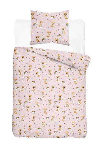XOXO, komplet pościeli młodzieżowej, 160-200 cm + 70-80 cm