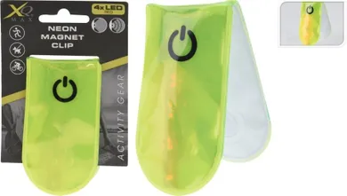 XQ Max, klips odblaskowy, magnetyczny, 4 LED