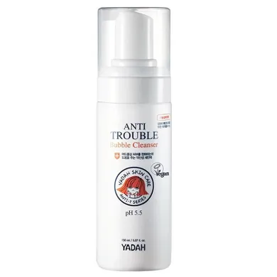 Yadah, Anti Trouble Bubble Cleanser, oczyszczająca pianka do twarzy, 150 ml