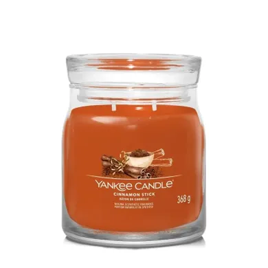 Yankee Candle, świeca zapachowa, średni słój, Cinnamon Stick, 368g