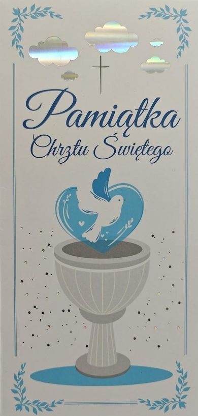 YEKU, karnet Chrzest chłopiec