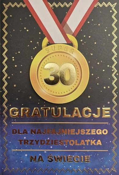 Yeku, karnet, Urodziny 30, medal