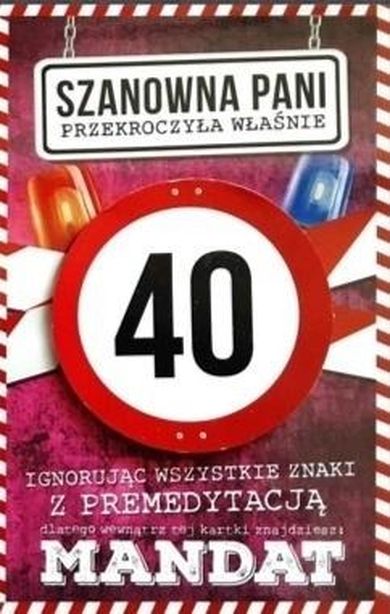 Yeku, karnet, Urodziny, 40