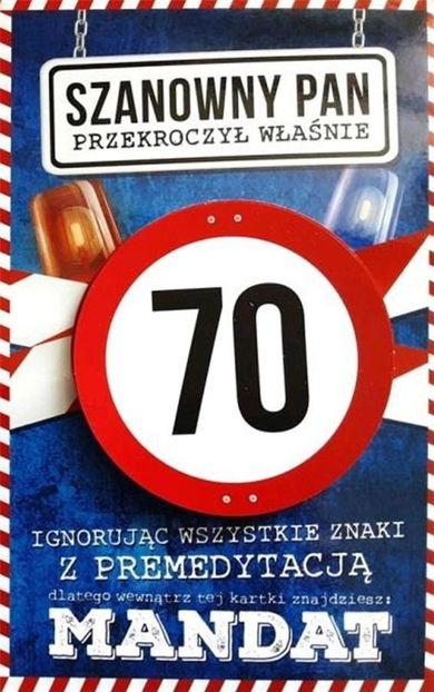 Yeku, karnet, Urodziny, 70