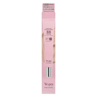 Yepre, Bakuchiol Collagen Cover, krem BB z bakuchiolem i kolagenem, nr 25, SPF 50, 20 ml