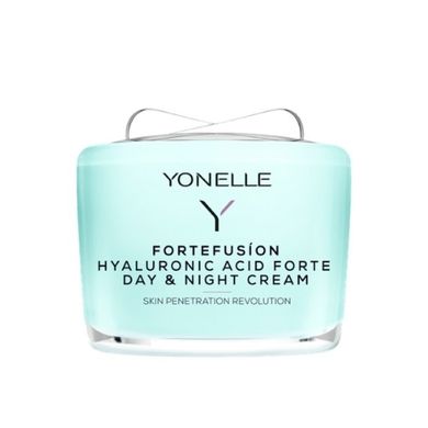 Yonelle, Fortefusion, Hyaluronic Acid Forte Day & Night Cream, krem z kwasem hialuronowym na dzień i noc, 55 ml