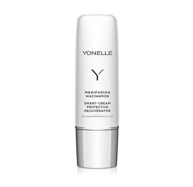 Yonelle, Medifusion Niacinamide Smart-Cream, Protective Rejuvenator, krem z niacynamidem chroniący młodość skóry, 50 ml