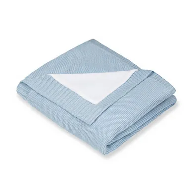 Yoonco, Dmuchawce, koc duo, błękitno-biały, 80-100 cm