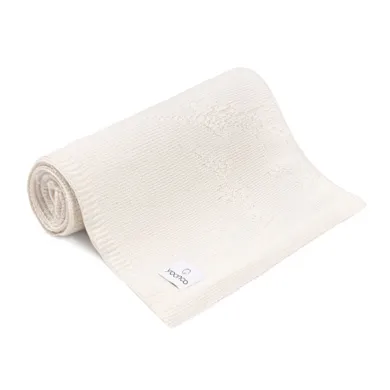 Yoonco, Meadow, kocyk bambusowy, krem