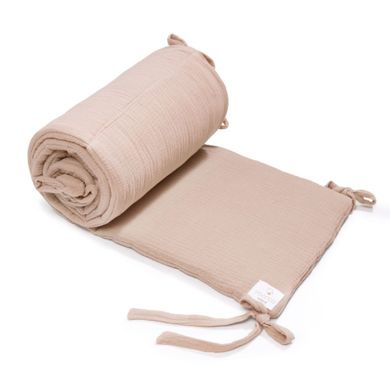 Yoonco, muślinowy ochraniacz do łóżeczka, róż