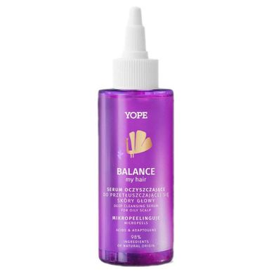 Yope, Balance My Hair, serum oczyszczające do przetłuszczającej się skóry głowy, 150 ml